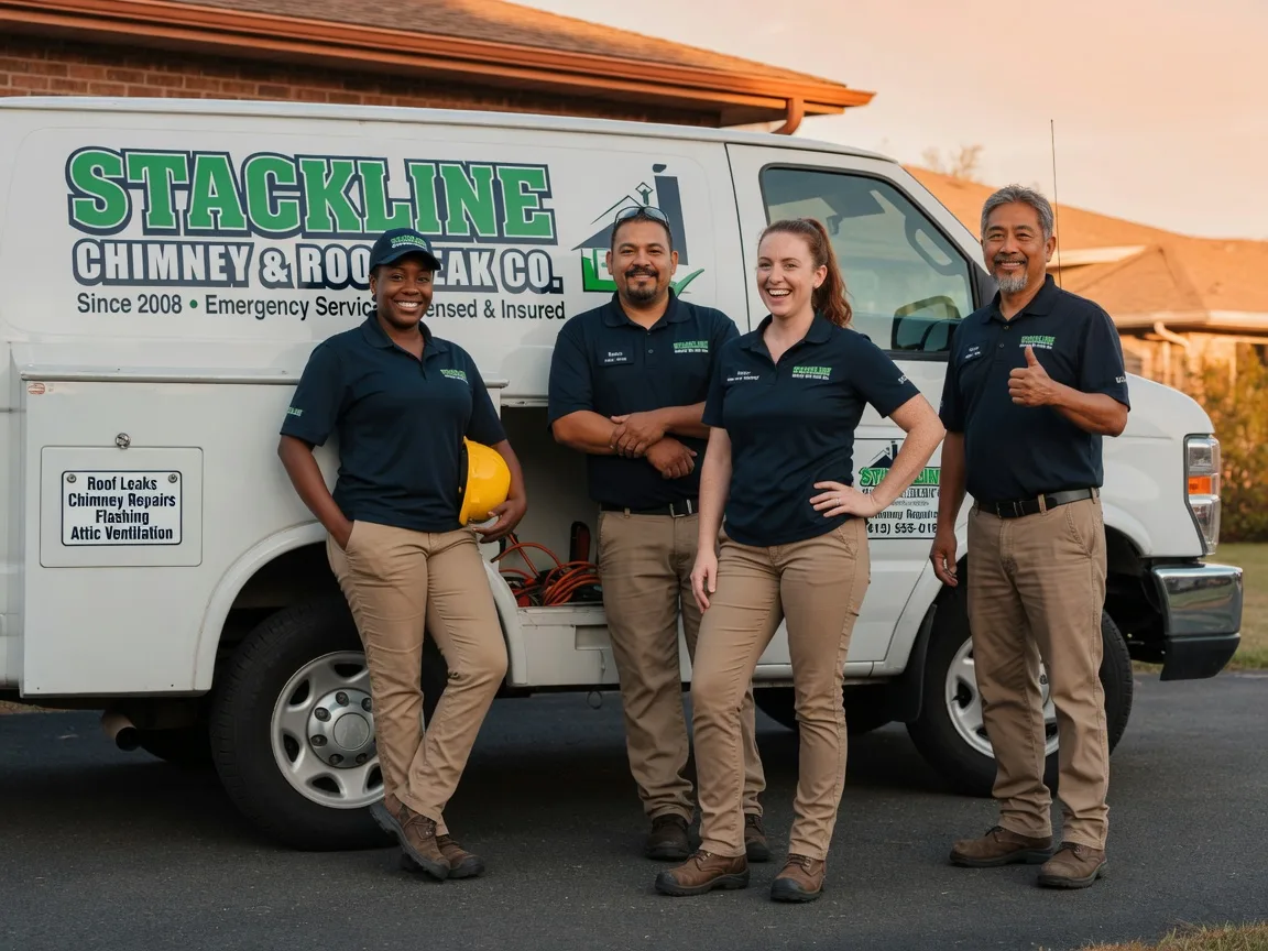 Chimney flashing repair company in Friendsville, PA